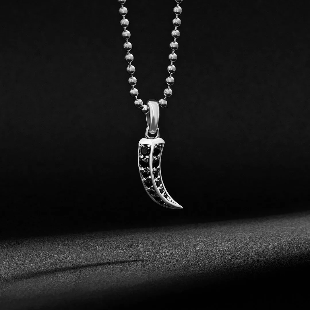 Claw Necklace - Solid Silver (Pendant Only)