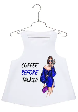 Coffee Before Talkie Racerback