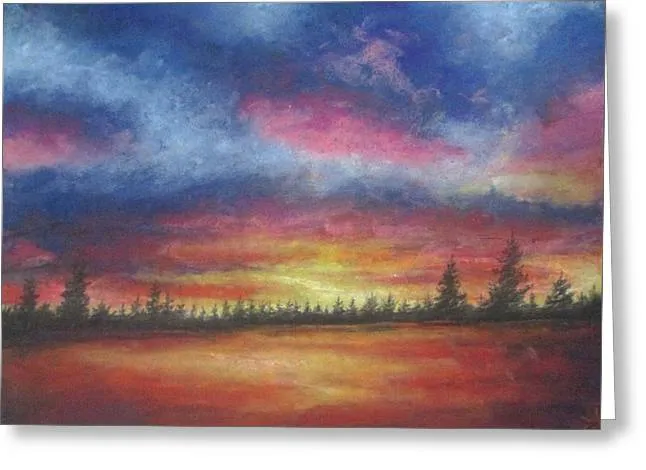 Colors of Eternity - Greeting Card