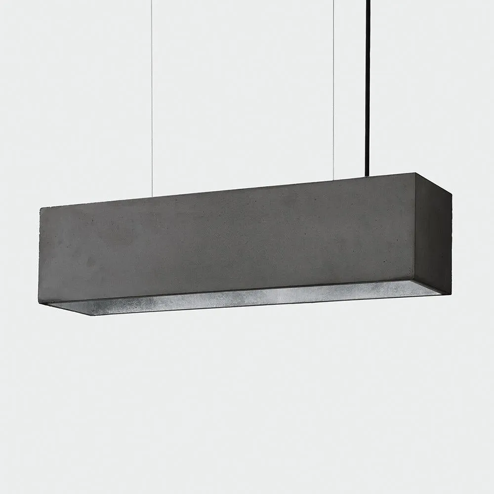 Concrete trough pendant