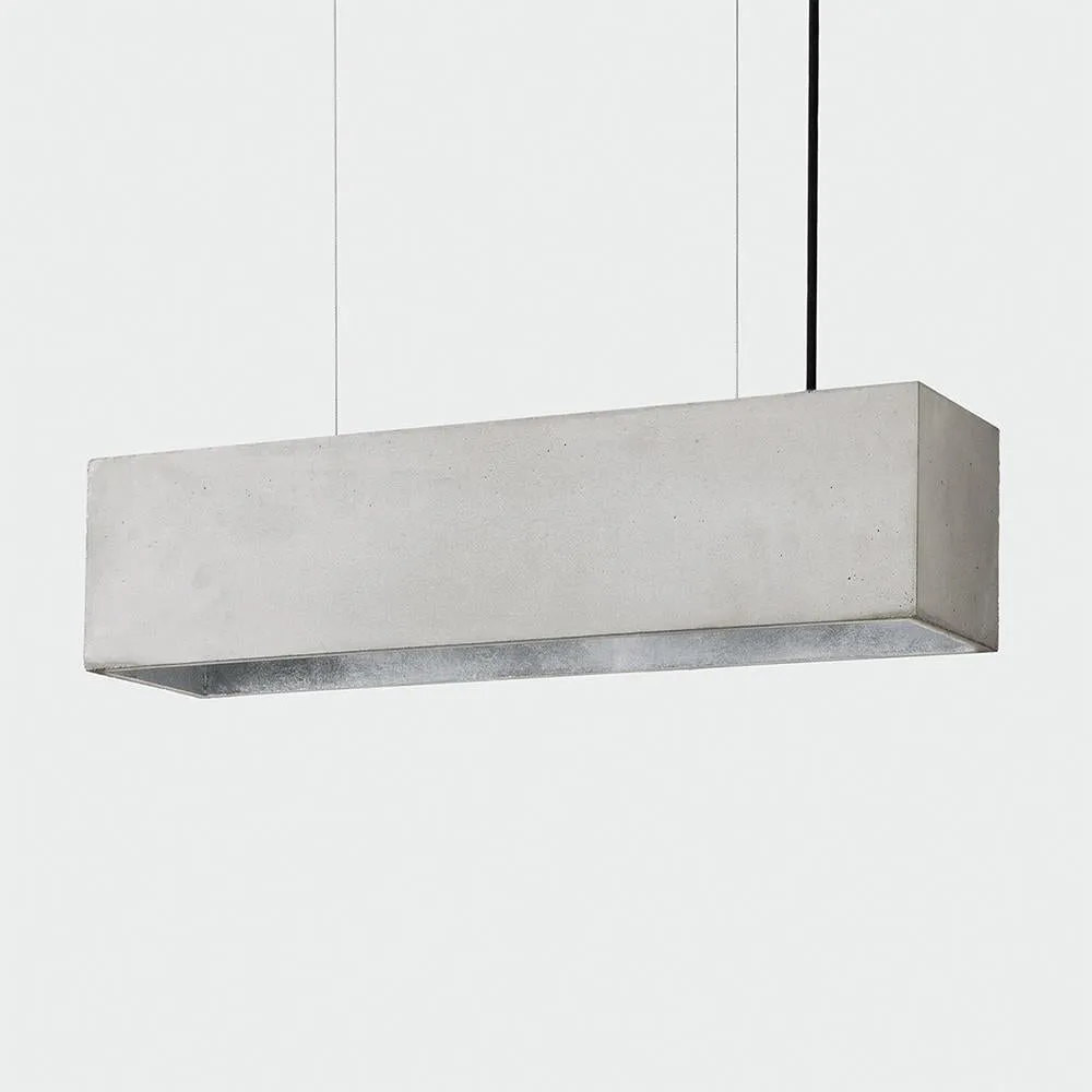 Concrete trough pendant