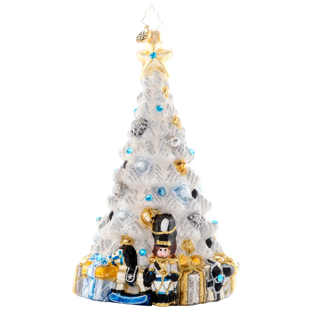 CR, Sparkling Winter Spruce, 1021645, Radko