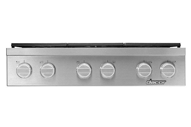 Dacor HRTP366SLP 36" Range Top-SS Liquid Propane