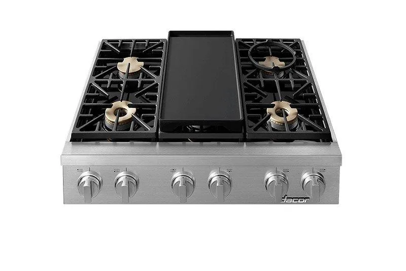 Dacor HRTP366SLP 36" Range Top-SS Liquid Propane