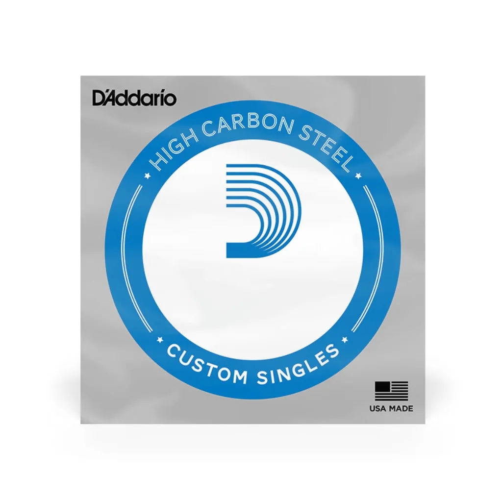 D'Addario - PL020 - Single Plain Steel .020 String - Electric/Acoustic Guitar Strings