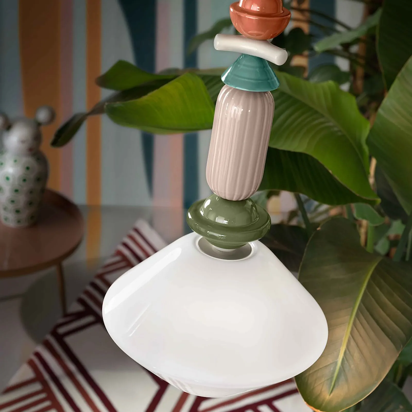 Deco Lariat Glass Pendant Light