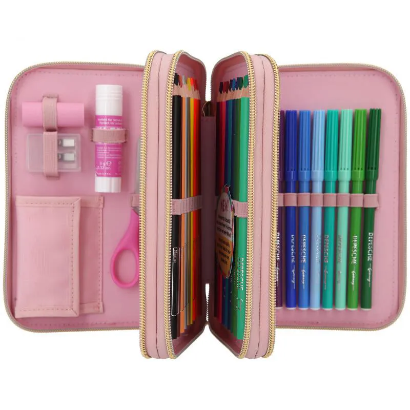 Depesche Topmodel Triple Pencil Case Glam