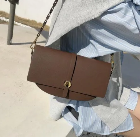 Diana Gold-Tone Bucket Leather Satchel
