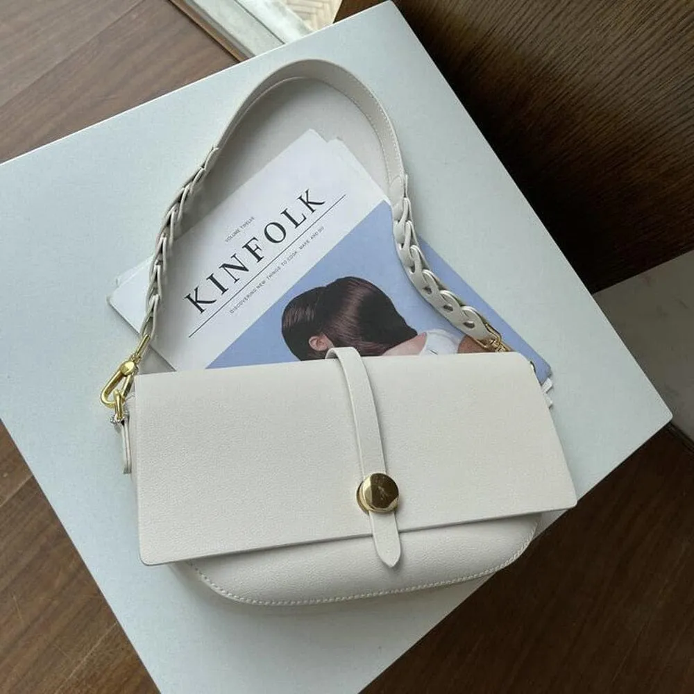 Diana Gold-Tone Bucket Leather Satchel