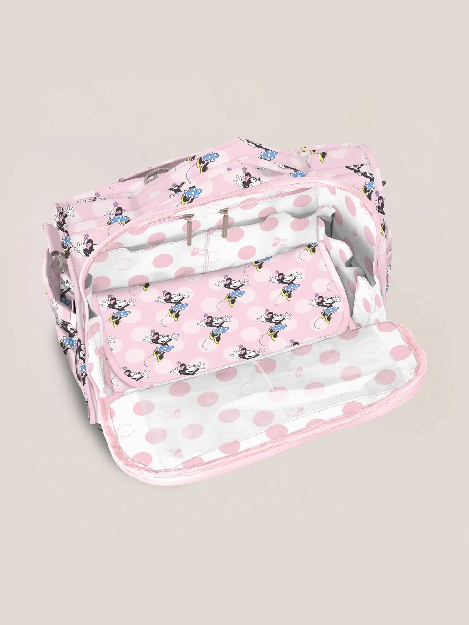 Disney Be More Minnie B.F.F. Diaper Bag - Pink