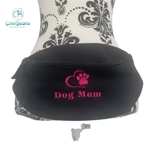 Dog Walking - Dog Mum Paw in Heart Belt Bag / 2 Zip Bumbag