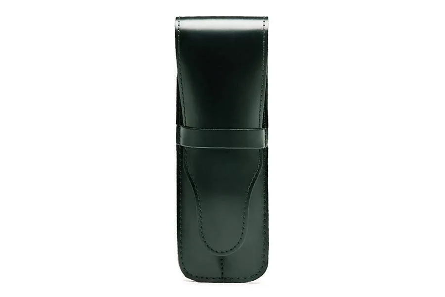 Double Pen Case - Green (Personalisation)