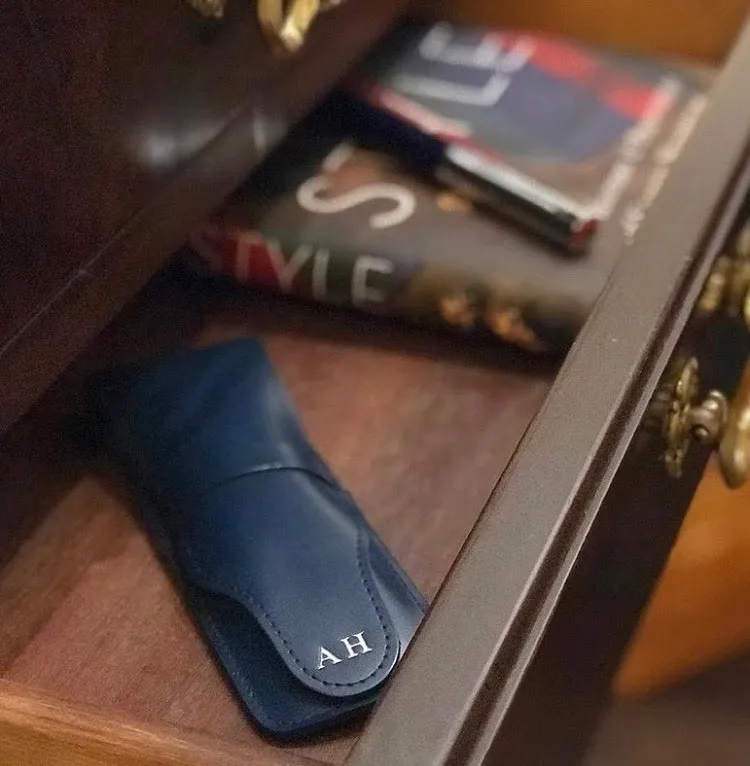 Double Pen Case - Green (Personalisation)