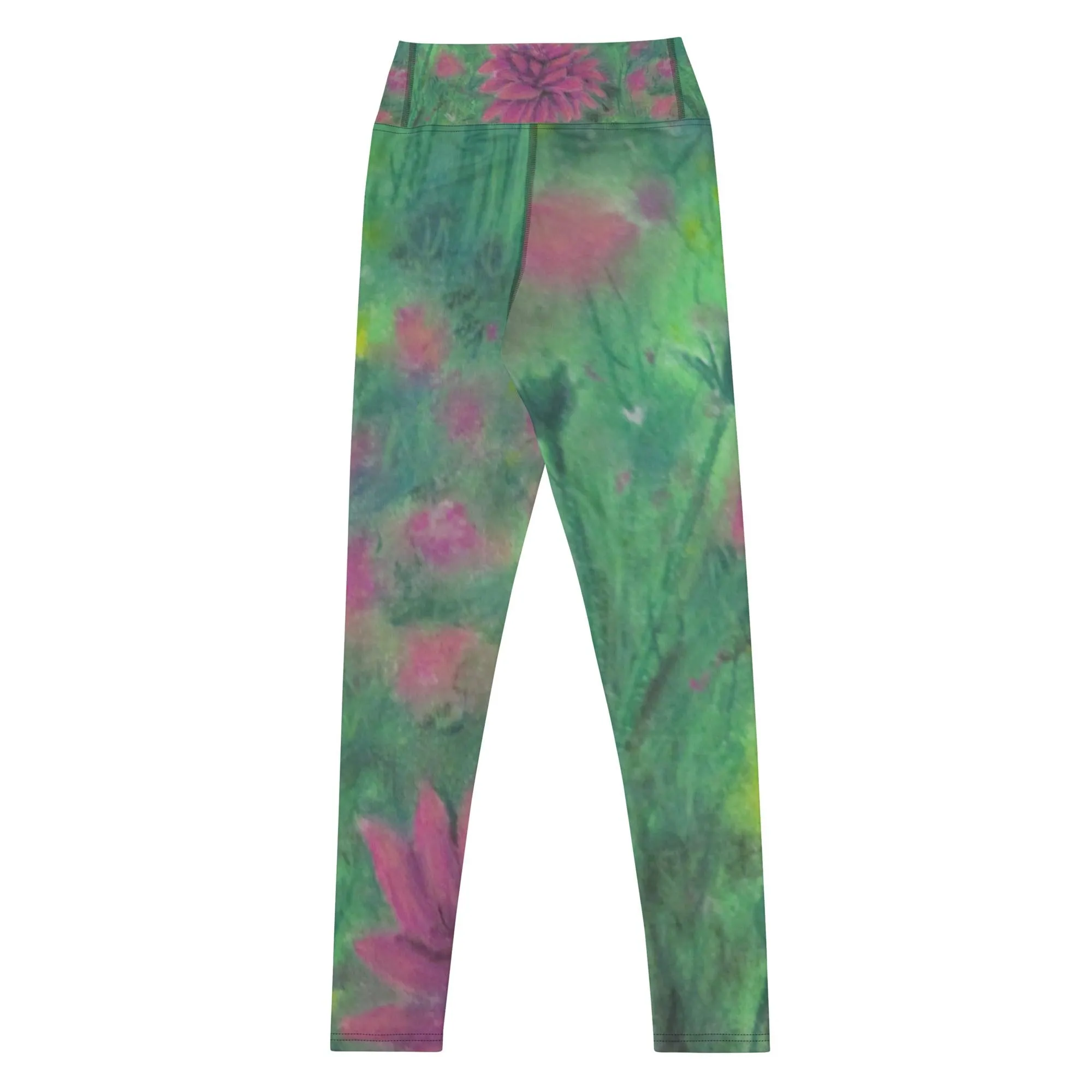 Dreaming of Dahlias ~ Yoga Leggings