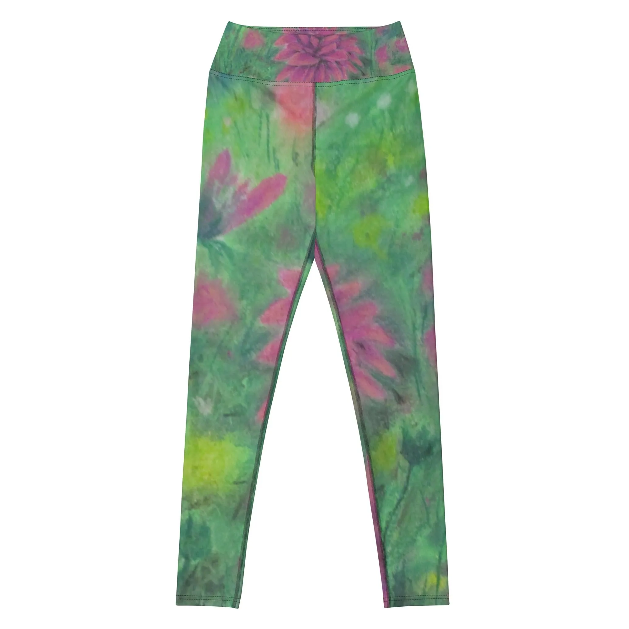 Dreaming of Dahlias ~ Yoga Leggings