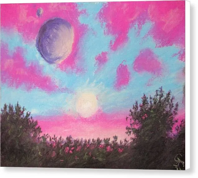 Drifting in Sunsets ~ Canvas Print