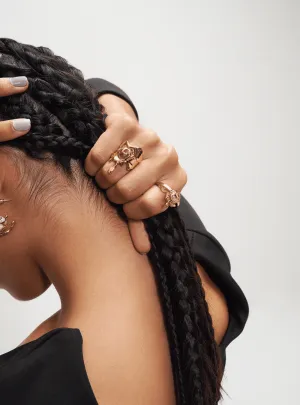 Drip OH Petite Ring