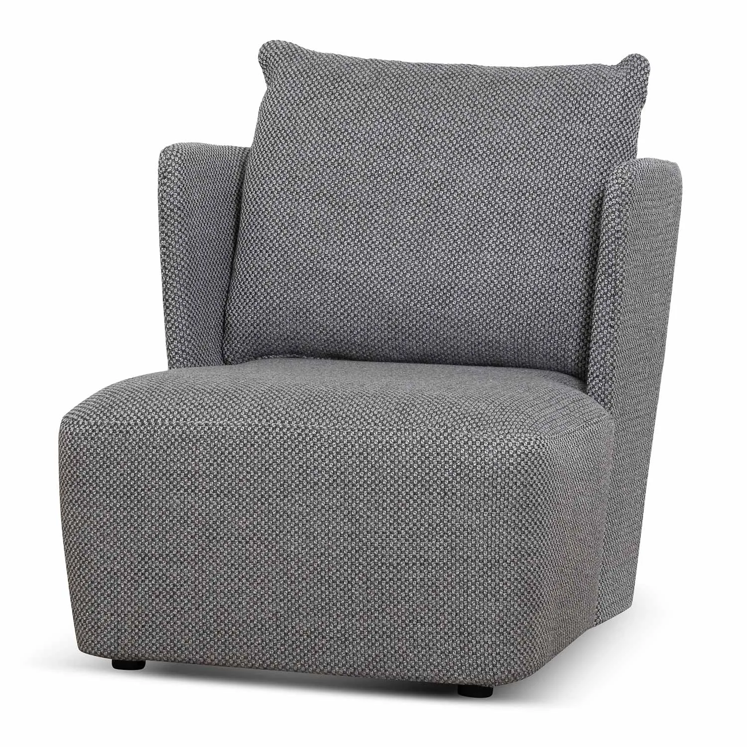 Elvina Fabric Armchair - Noble Grey