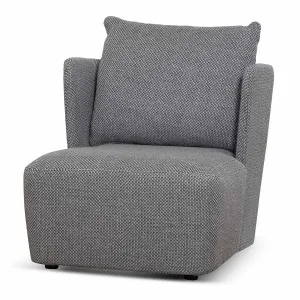 Elvina Fabric Armchair - Noble Grey