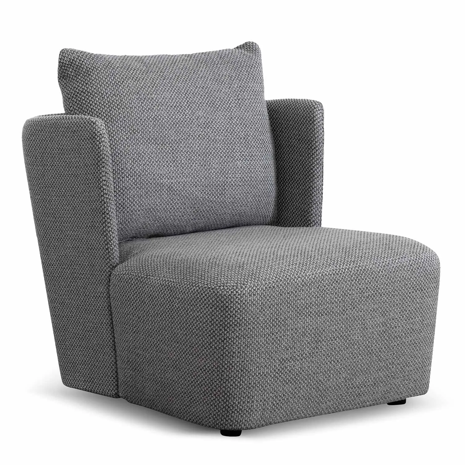 Elvina Fabric Armchair - Noble Grey