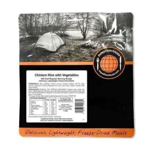 Expedition Foods - Chicken Rice with Vegetables (Regular Serving)