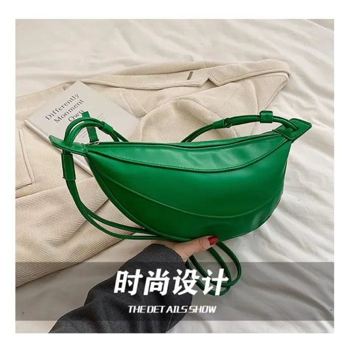 Faux Leather Waist Bag