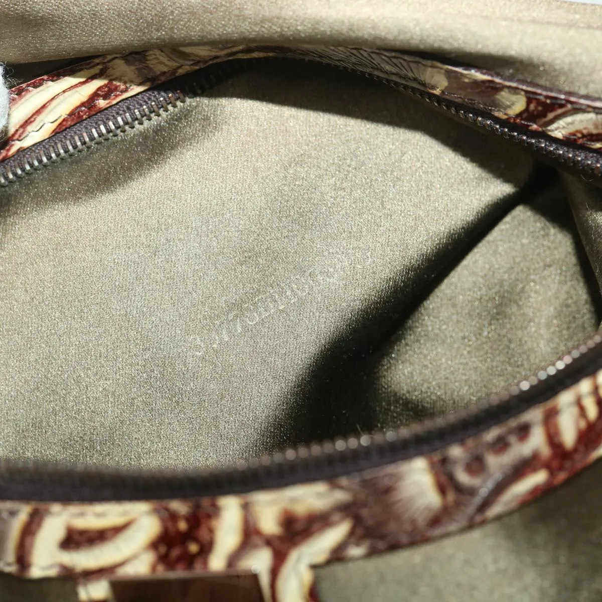 FENDI Pattern Tote Bag fur Brown 36778BH005010  36403