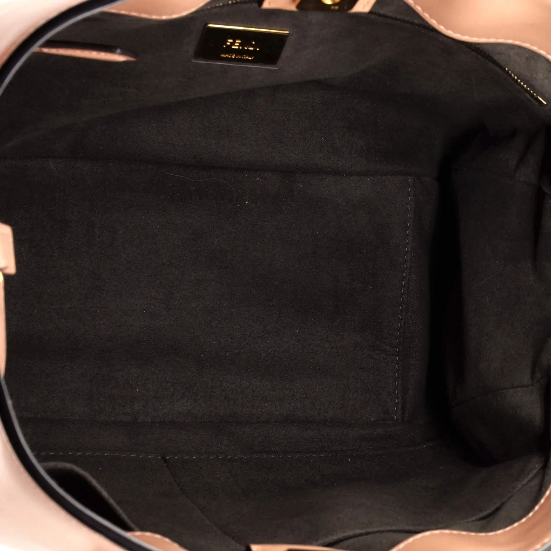 FF Handle Tote Leather Small