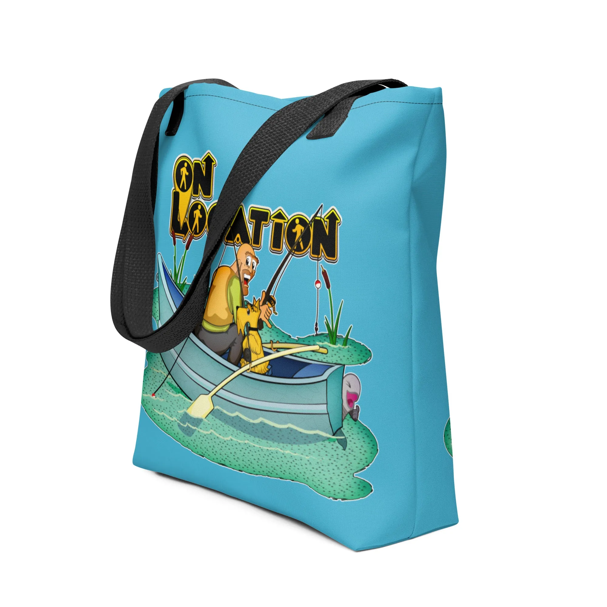 Fishing Tote (river blue)