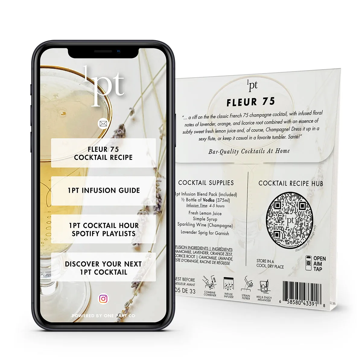 Fleur 75 Cocktail Pack