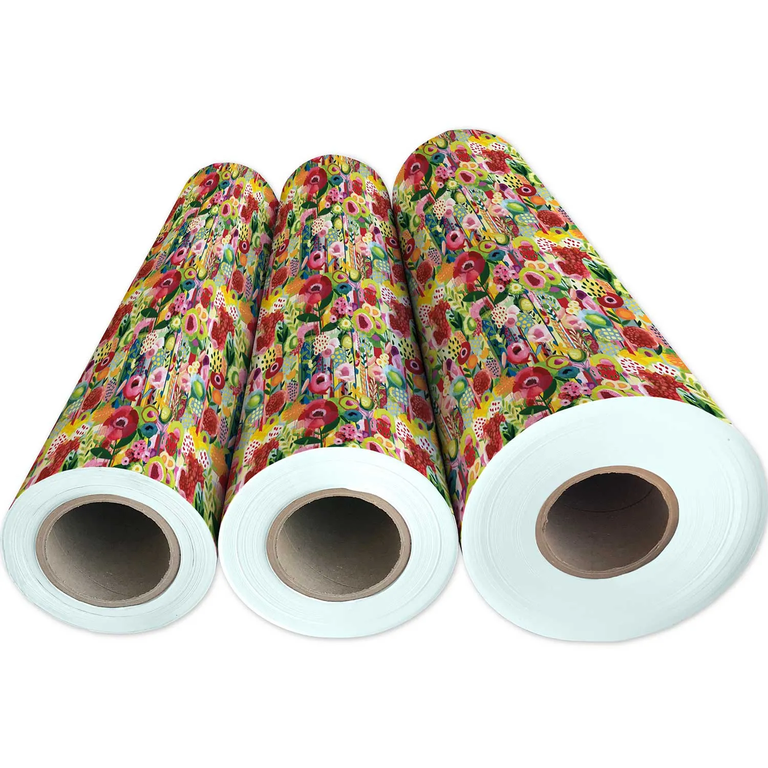 Floral Collage Gift Wrap