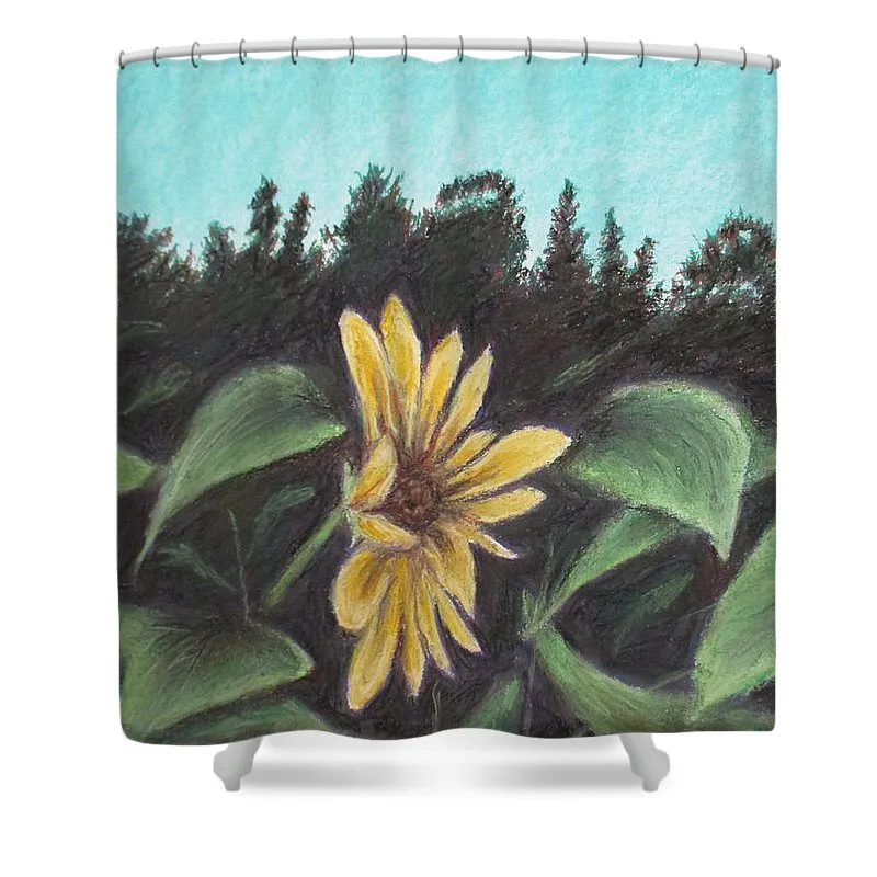 Flower Hour - Shower Curtain