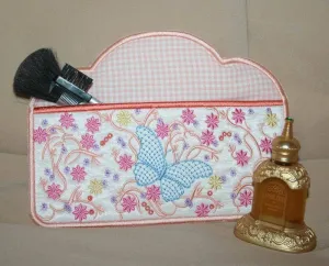 Flutterby Spring Cosmetic Case