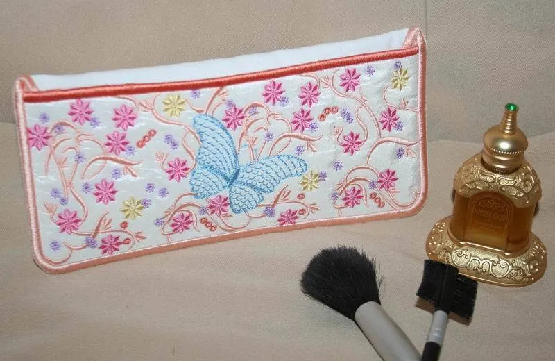 Flutterby Spring Cosmetic Case