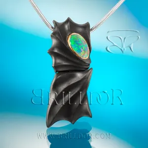 Fossil pendrive pendant