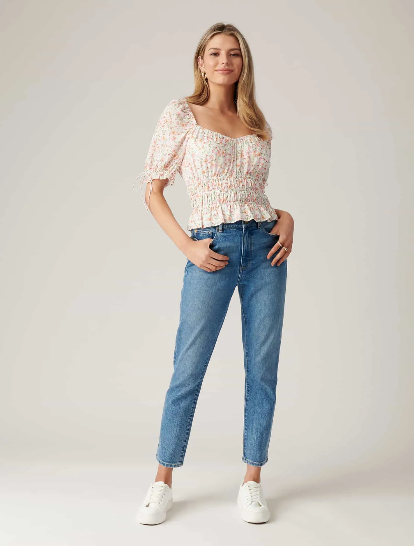 Gabriella Elasticated Waist Top