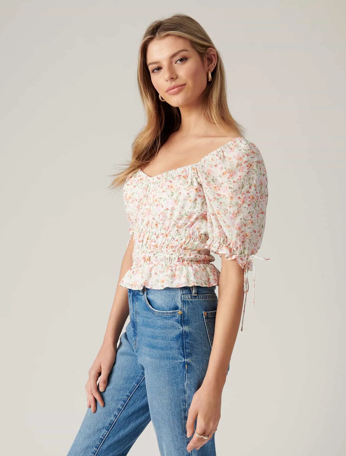Gabriella Elasticated Waist Top