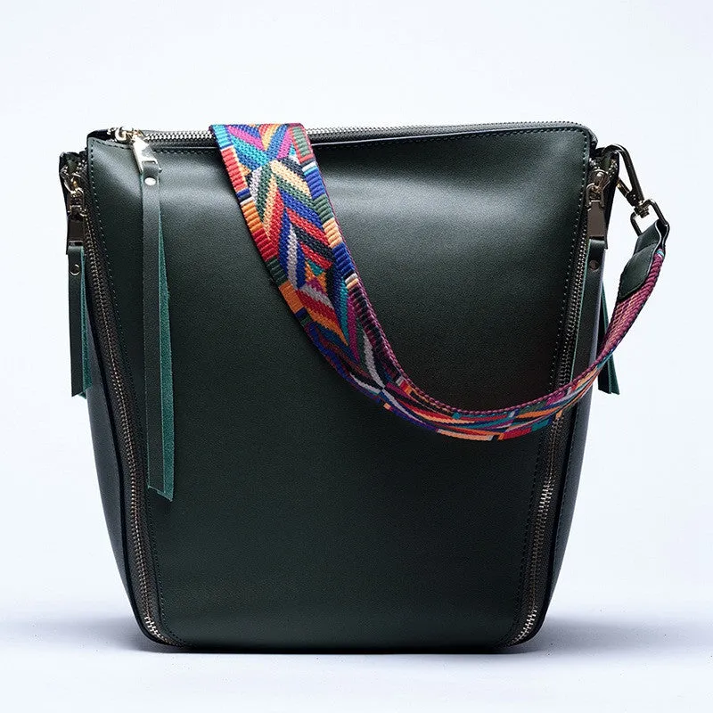 Genuine Leather Ladies Shoulder Bag