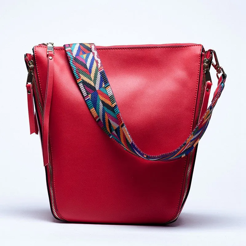 Genuine Leather Ladies Shoulder Bag