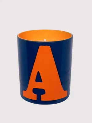 Geranium personalised candle