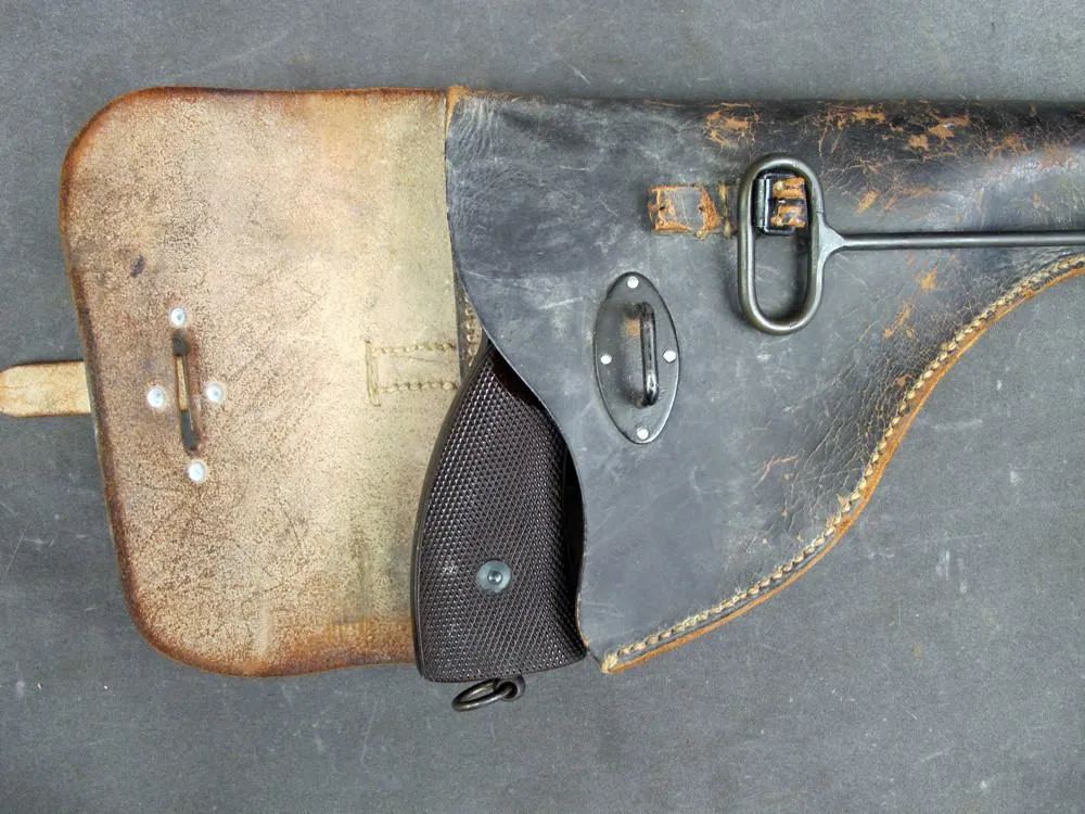 German WWII Walther Model 34 Leuchtpistole LP34 Dated 1936 with Original Holster