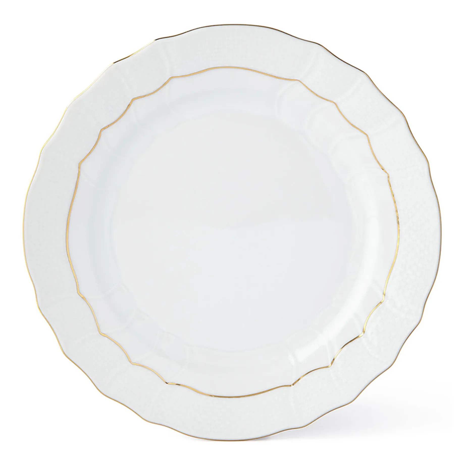 Golden Edge Dinner Plate
