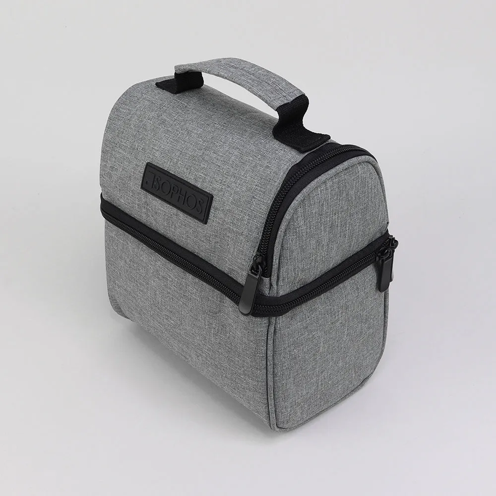 Grey Lunch Cooler Bag