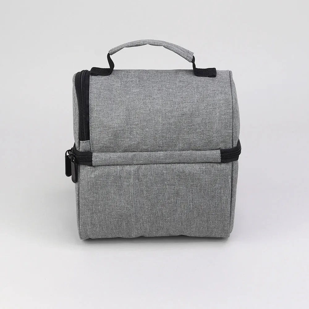 Grey Lunch Cooler Bag
