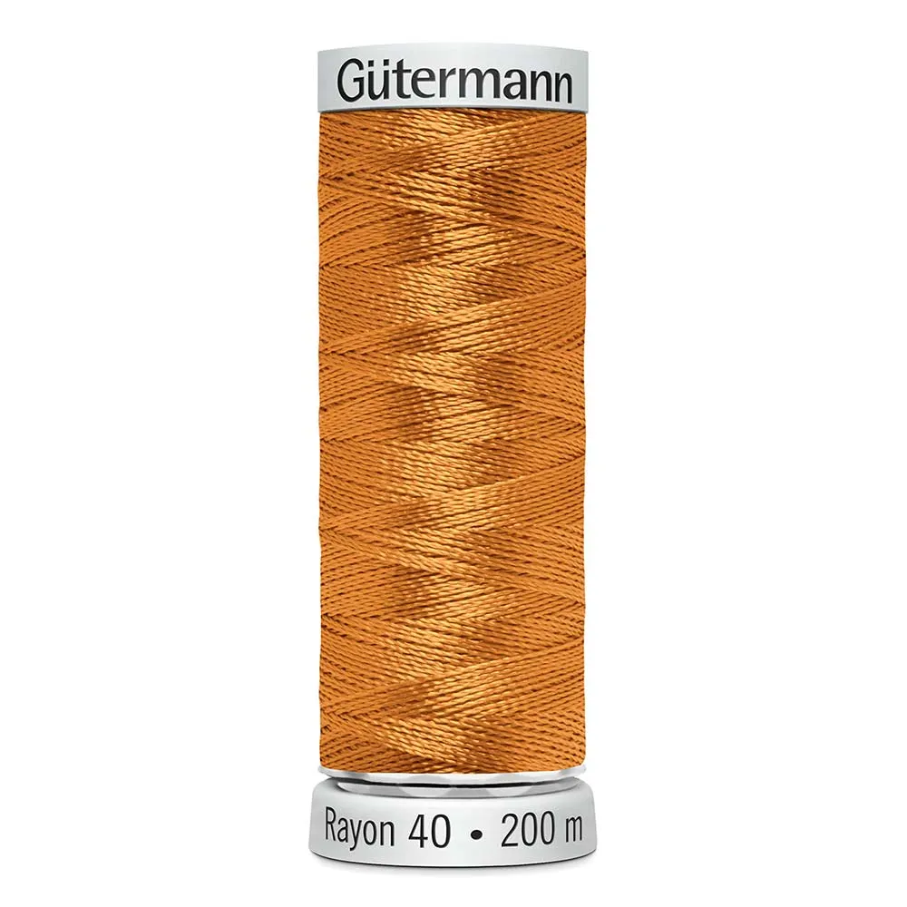 Gütermann 100% Viscose Embroidery thread 200m