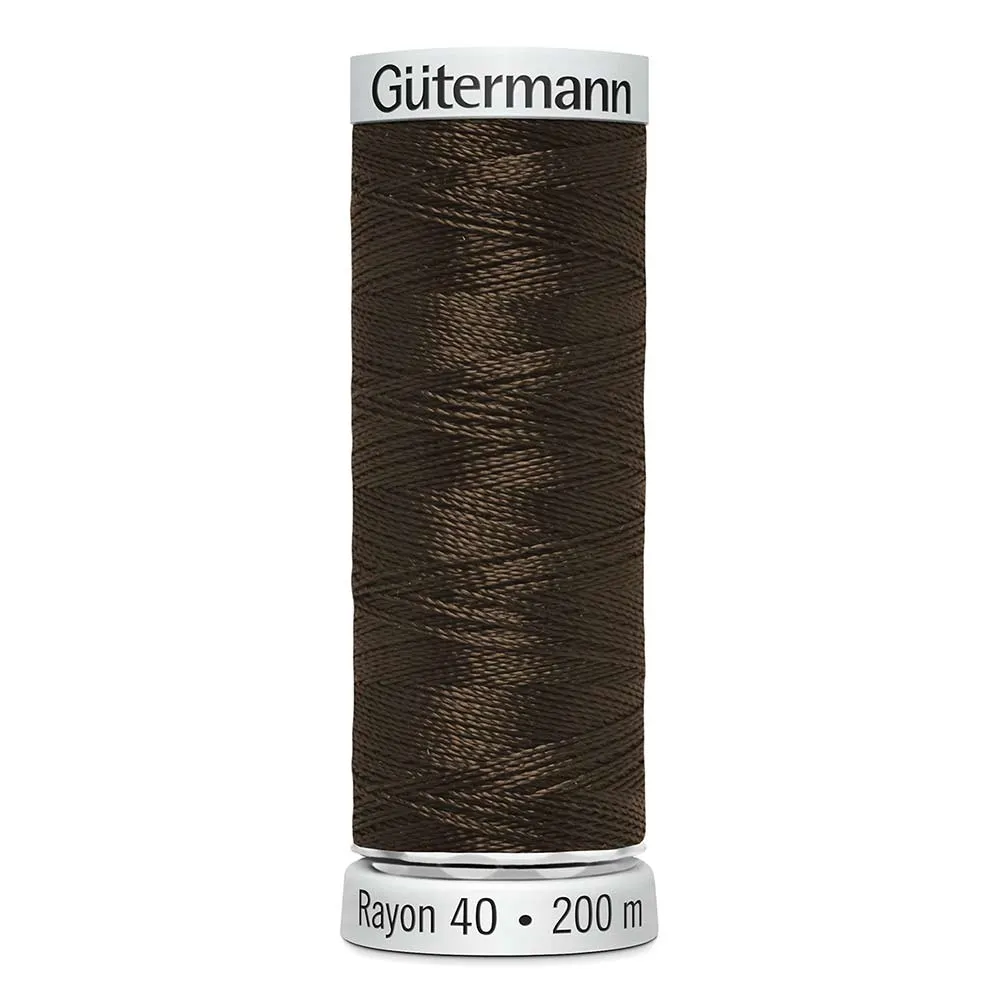 Gütermann 100% Viscose Embroidery thread 200m