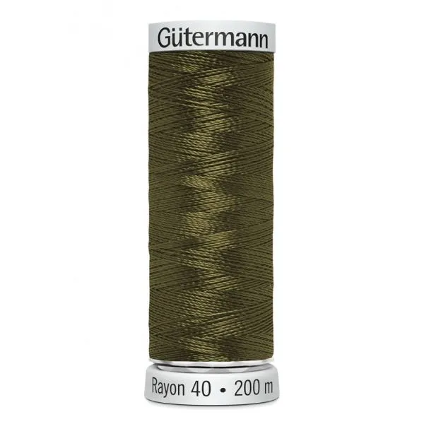 Gütermann 100% Viscose Embroidery thread 200m