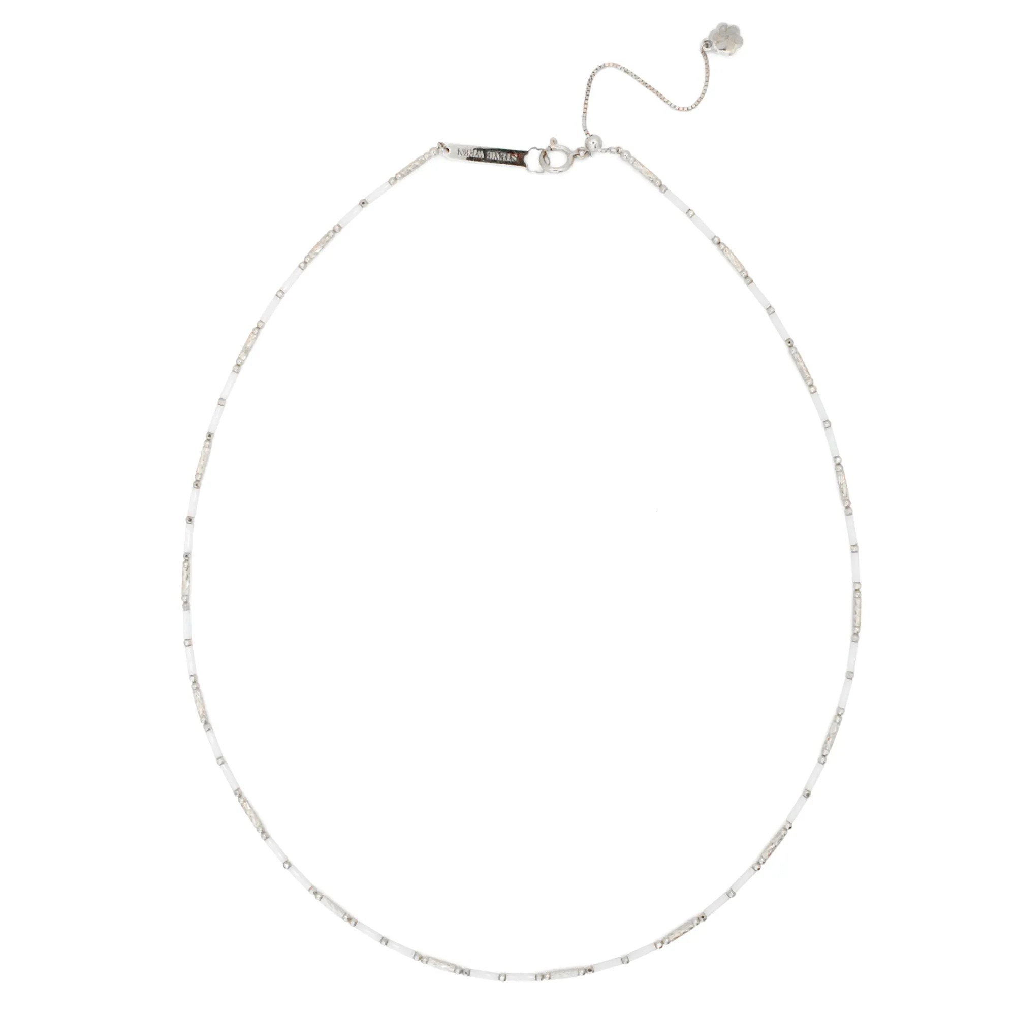 Handmade 18K Tube Beading Ceramic Chain