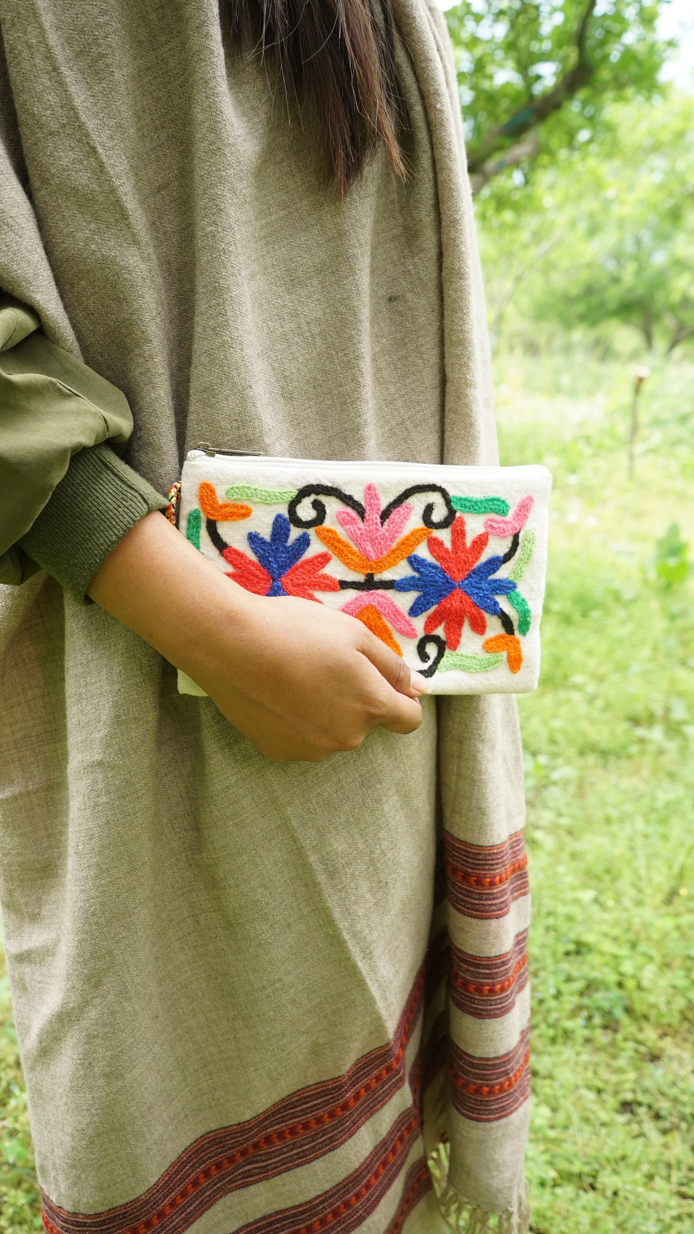 Handmade hand bag