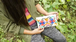 Handmade hand bag